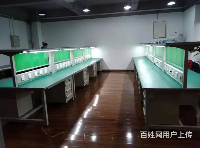 防静电工作台电子厂操作台学校实验桌车间电脑维修台流 - 图片 5
