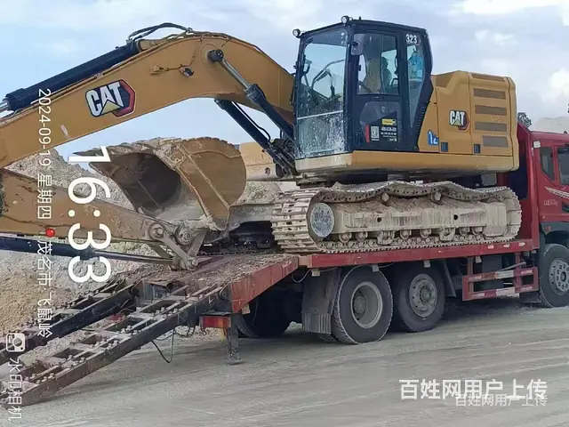 淮南东风华神前二后六平板车 跑高速专用17吨不超挖机拖车 - 图片 3