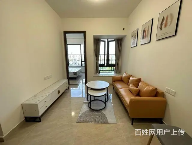 南湾区 中信红树湾旁 绿景玺悦湾，一房一厅，新装新家电 - 图片 4