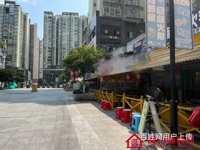 （四川铺鑫网）老城蓝湾国际180餐饮转让 - 图片 2