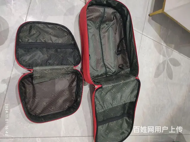 结婚用红色拉杆箱新娘陪嫁 - 图片 4