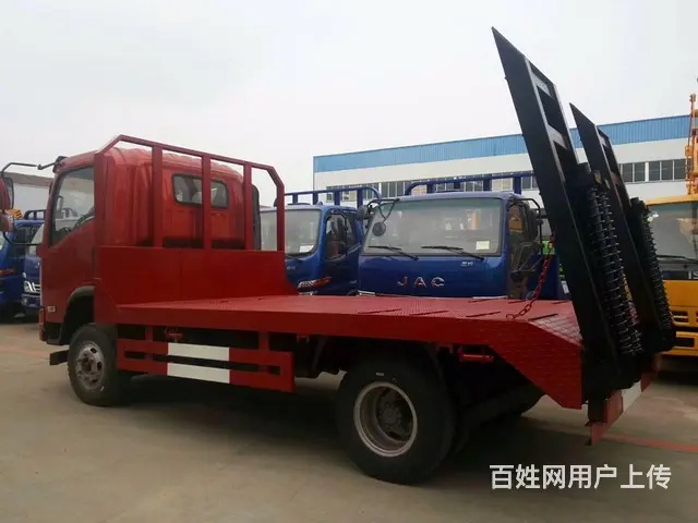 凉山大马力C证可开的蓝牌大运挖机平板车 - 图片 4