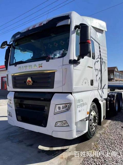 二手金标汕德卡牵引车带液缓 540马力 双驱 国五 - 广州黄埔货车