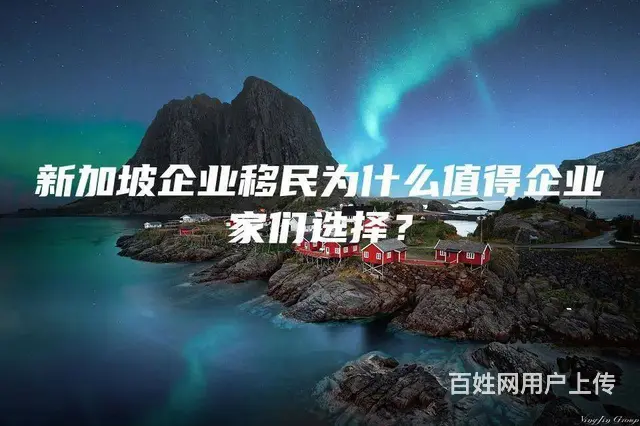 新加坡企业移民为什么值得企业家们选择 - 图片