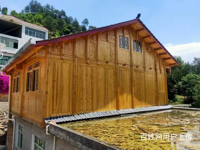 四川成都茶楼装修中式实木花格窗实木雕花门 - 图片 7