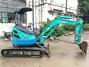 精品二手挖掘机久保田20，质保三大件