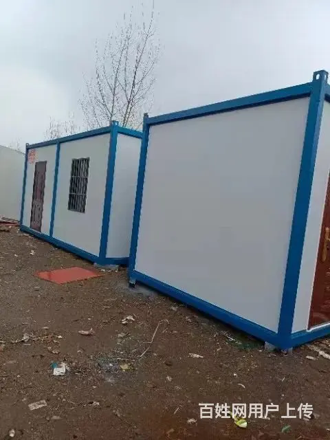 枣庄移动活动板房  枣庄轻钢别墅  金属雕花板房  木屋凉亭 - 图片 1