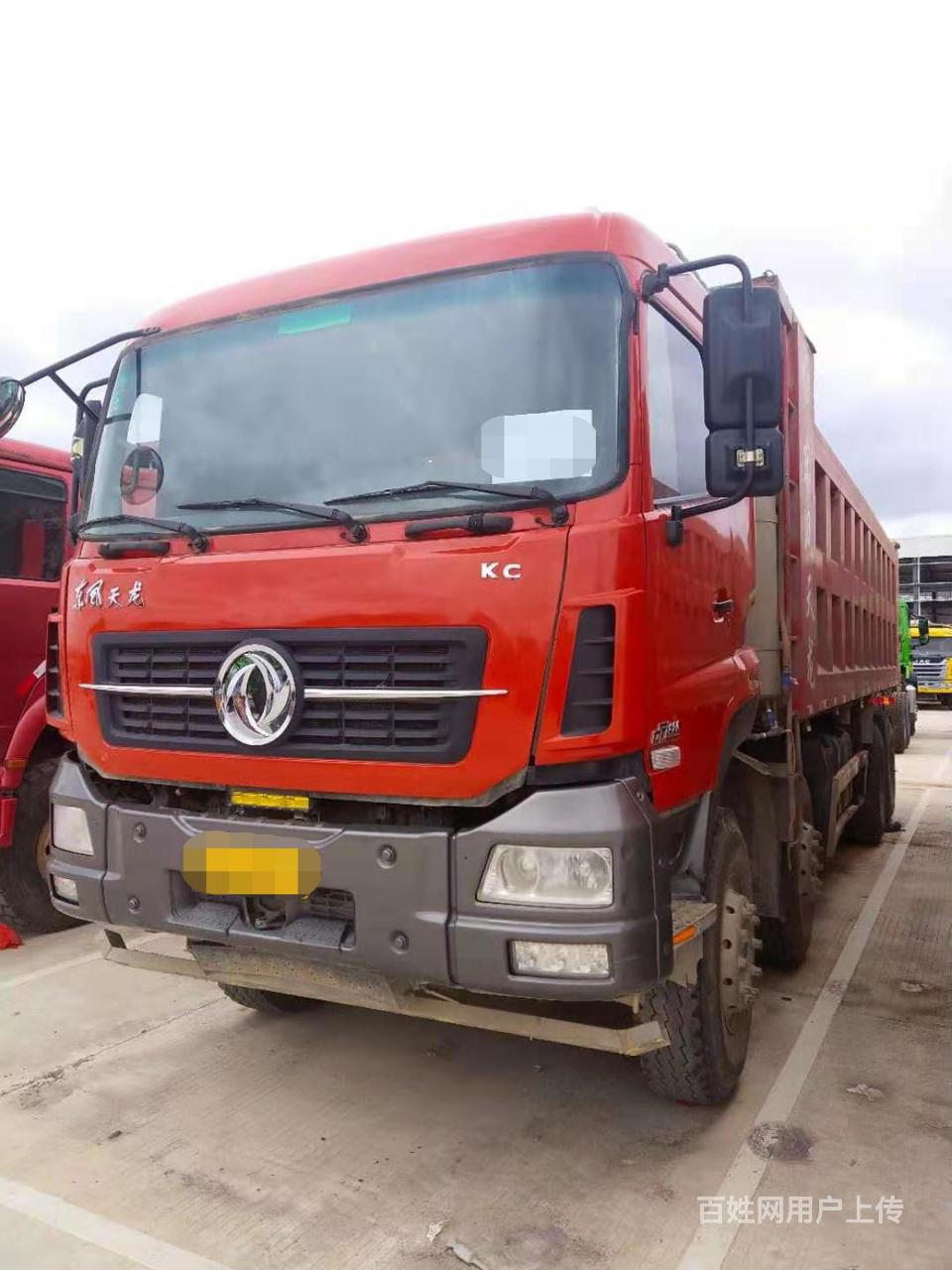 18年6月东风天龙kc自卸车 前四后八7米8箱急售