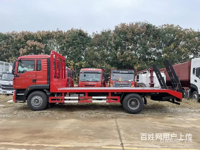 重汽专底挖机平板车 拖板车 全国包送车 - 图片 1