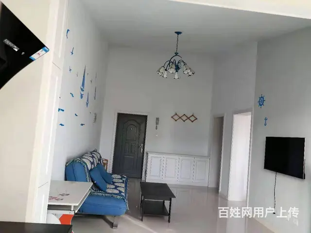 凌海家园一期6楼50平1室1厅精装床冰箱洗衣机热水器空调80 - 图片 5