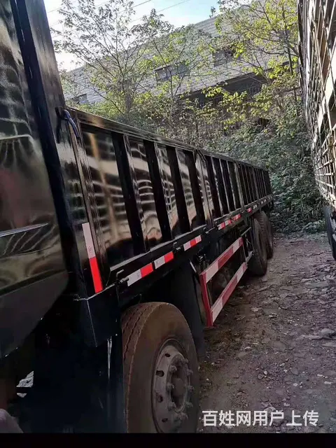 出售东风天龙前四后八平板车 385雷诺机 国五 - 图片 4