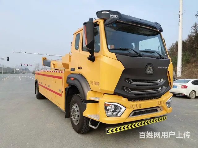 重汽豪沃托吊连体一托一黄牌清障车（可分期 0首付） - 图片 4