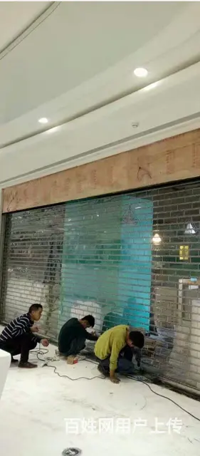 电动卷帘门镂空卷帘门水晶卷帘门防火卷帘门车库卷帘门 - 图片 4