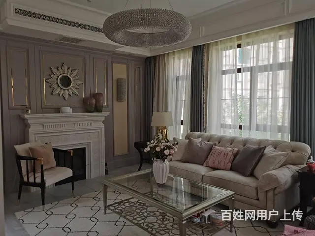 溪岸艺墅独栋 400w精装 全屋美克美家 六室四卫 地上车库 - 图片 2