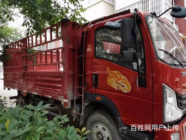 19年豪沃平板高栏货车，170发动机 - 图片 2