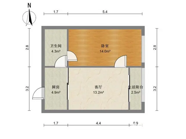 金域华府 单身公寓出租，家私电器齐全，干净舒适。 - 图片 7