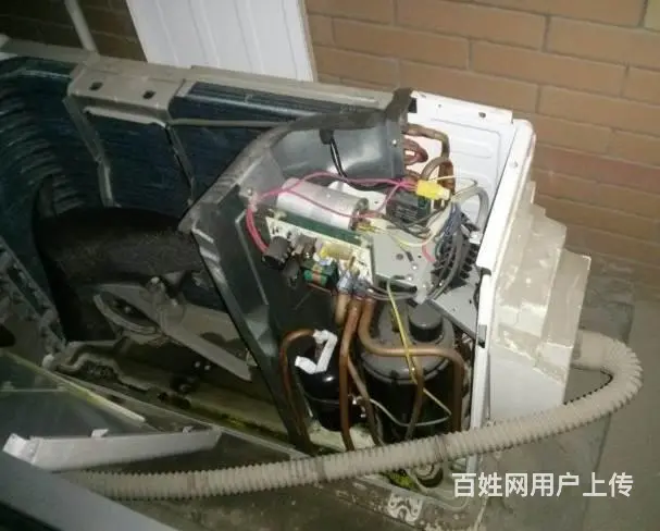 杭州闲林浪漫和山空调维修，小和山空调清洗移机加氟 - 图片