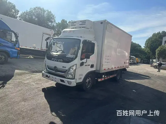 低价出售福田奥铃4.2米冷藏车康明斯130马力 - 图片 1