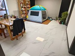 实验学区 1楼带院 精装地热 房本103平 实际120多平