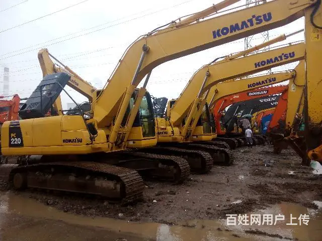 小松130、200、220等原装二手挖掘机低价出售 - 图片 1