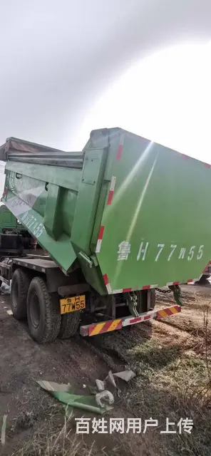 19年二手豪沃渣土车6.8米环保大箱380马力 - 图片 7