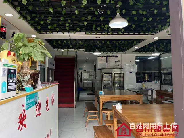 （四川铺鑫网）巴中市经开区乐湾首府150㎡餐饮店转让 - 图片 11