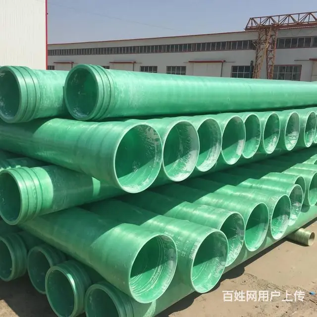 兰州玻璃钢夹砂排污管道 夹砂工艺复合通风管道 - 图片 3