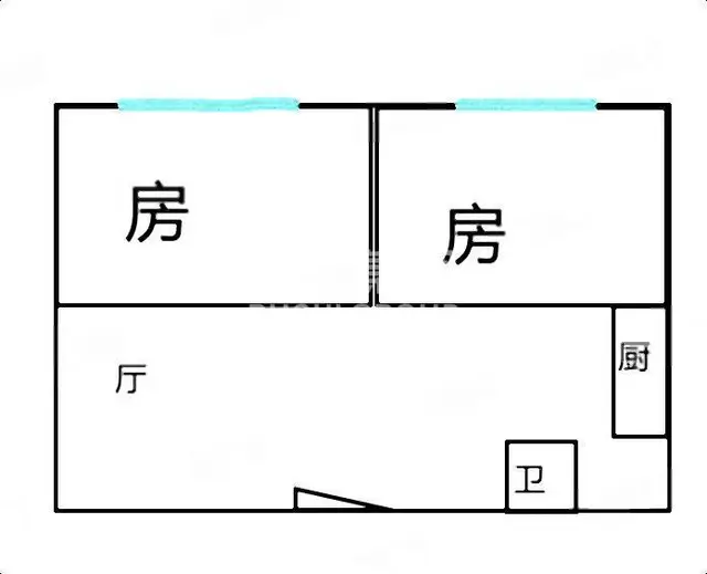 城东万达星光耀 现代精装 2房一厅  拎包入住 - 图片 6