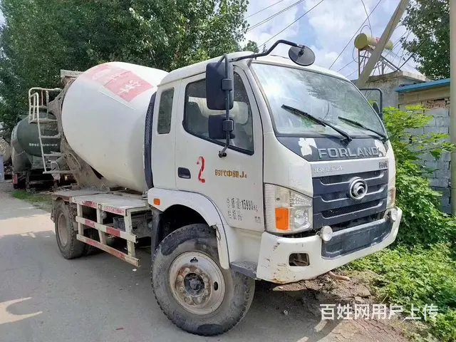 废铁价格处理9台15年6方时代单桥水泥搅拌罐车 - 图片 6