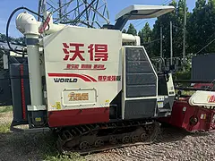 低价出售23年沃得增强版履带式收割机，130马力