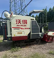 低价出售23年沃得增强版履带式收割机，130马力