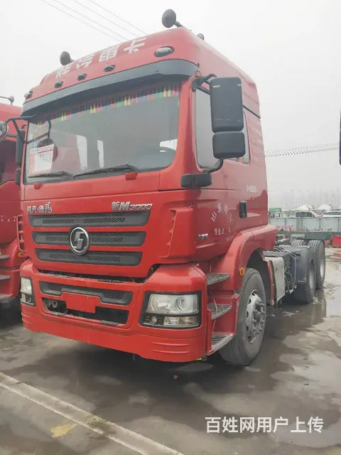 出售二手陕汽德龙新M3000国五牵引车 包提档过户 - 图片 3