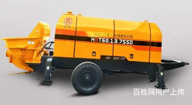 常熟名气大的高压柴油混凝土地泵车出租租赁询问报价 - 图片 2