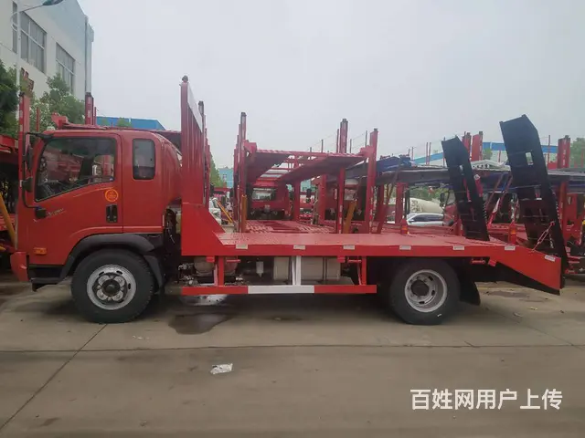 单桥2-8吨蓝牌大运挖机平板车 实力厂家生产 - 图片 6