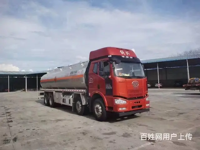 国五解放前四后八满载21吨油罐车也年审多少价格 - 图片 2