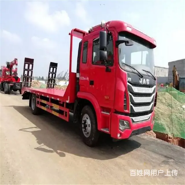 江淮平板车单桥135/150/160挖机拖车多少钱 - 图片 11