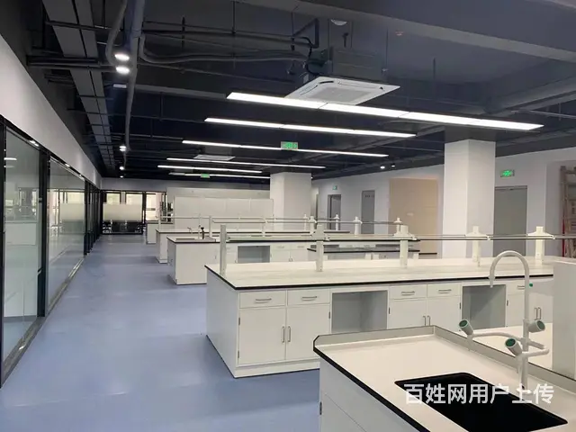 实验室家具厂家直销钢木边台批发通风柜橱批发边台安装 - 图片 2