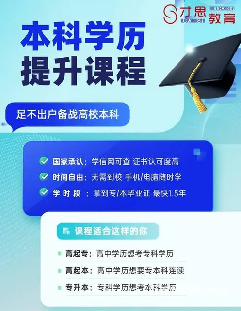 常熟成人学历报考中心，成人学历提升，成人升大专 - 图片
