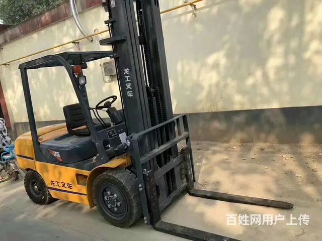 二手废纸棉花搬运叉车转让，合肥合力3吨柴油叉车销售 - 图片 3