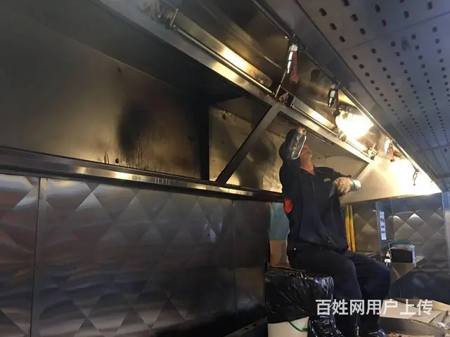 昆山经济开发区学校厨房油烟机清洗 资质齐全 - 图片 1