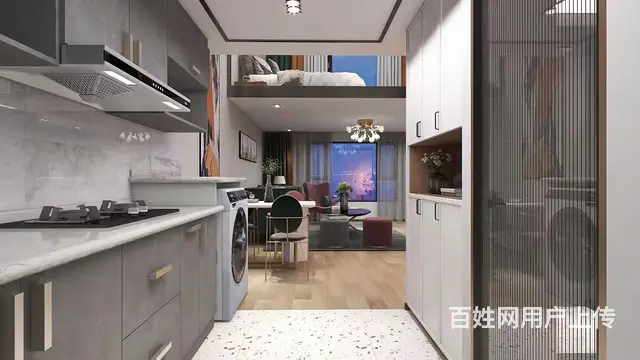 精装修公寓带家具家电拎包入住 - 图片 2