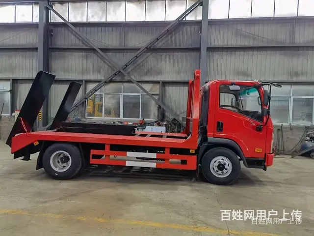 大运拉120挖机平板运输车 放心购买 - 图片 10