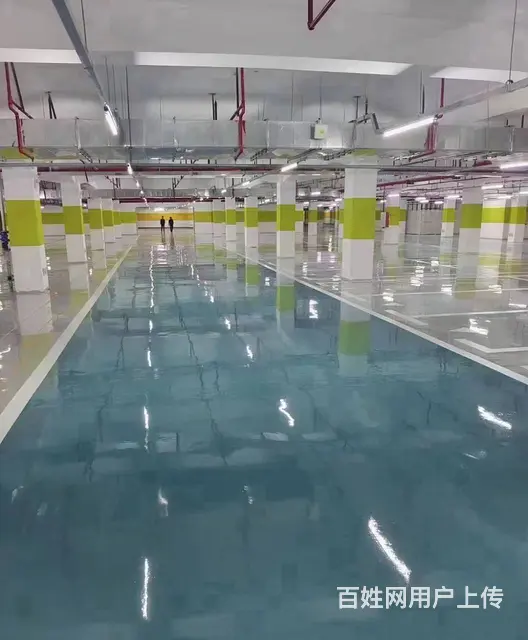 工厂仓库防尘耐磨地坪漆 环氧自流平施工 泰安财通 - 图片 2