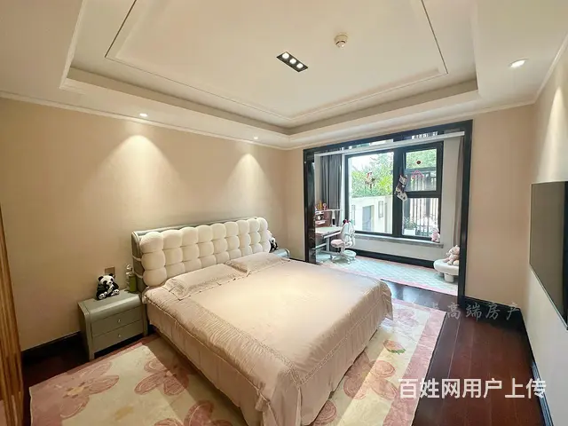 富力江湾一楼带180平私家庭院，可盐可甜简美奶油风，带阳光房 - 图片 4