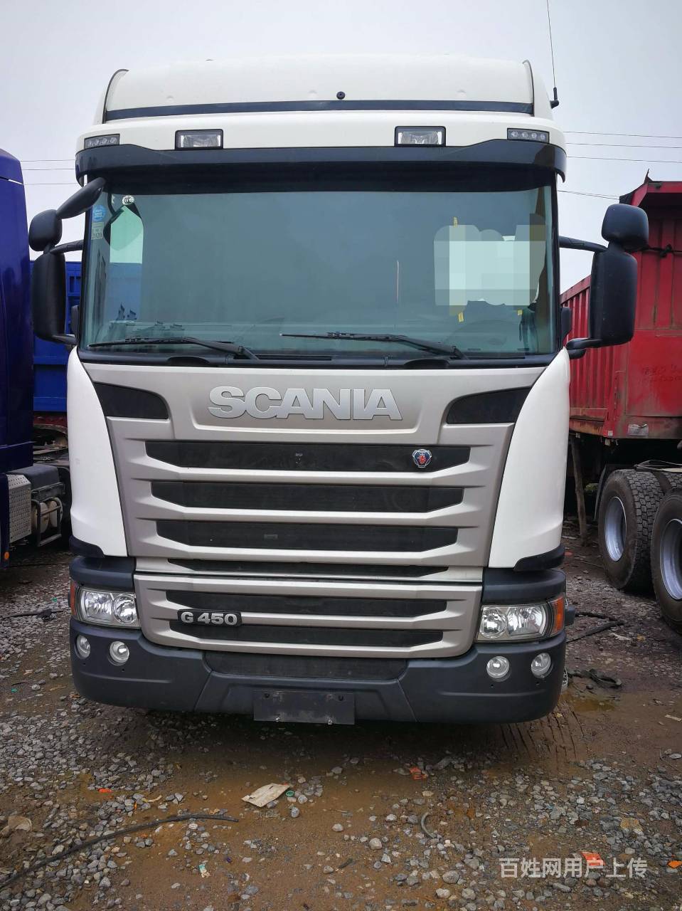 斯堪尼亚牵引车后八轮带全保 首付8万开走