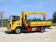 蓝牌臂长10米四吨四节臂随车吊 分期上户一条龙全国联保