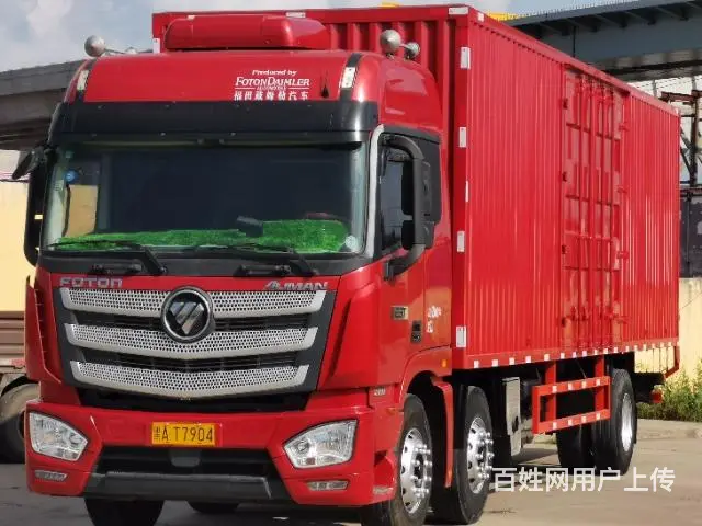 欧曼九米六前四后四箱车 - 图片 1