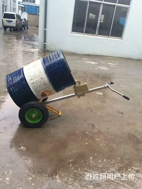 油桶夹具手推油桶车液压油桶搬运车翻转倒料器倒桶器 - 图片 3