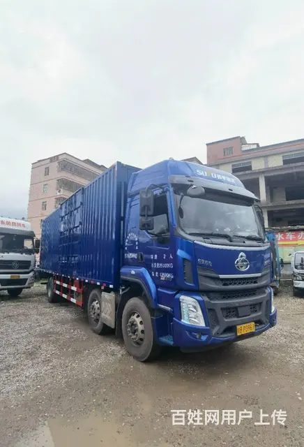 20年8月乘龙9.6米前四后四厢式货车 个人一手车 - 图片 2