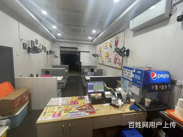 （51旺铺推荐）美兰区美舍河公园60平临街炸鸡汉堡店转让 - 图片 3